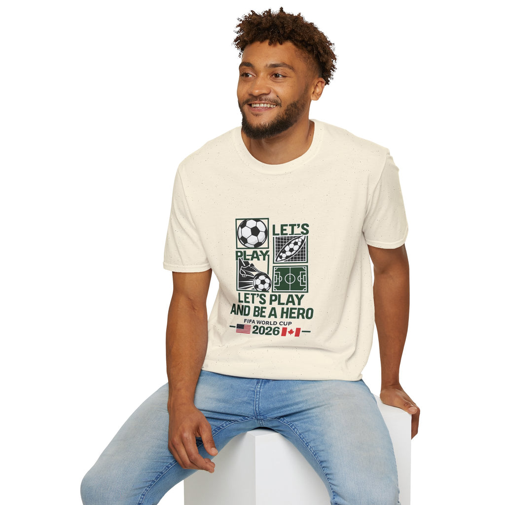 Soccer "Let's Play" T-Shirt — Fan Tee