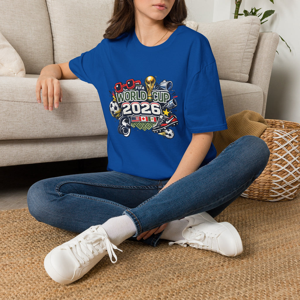 football  T-Shirt — FIFA Fan Soccer Tee