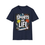 Sports Are Life T‑Shirt — Multi‑Sport Athletic Graphic Tee black sports.