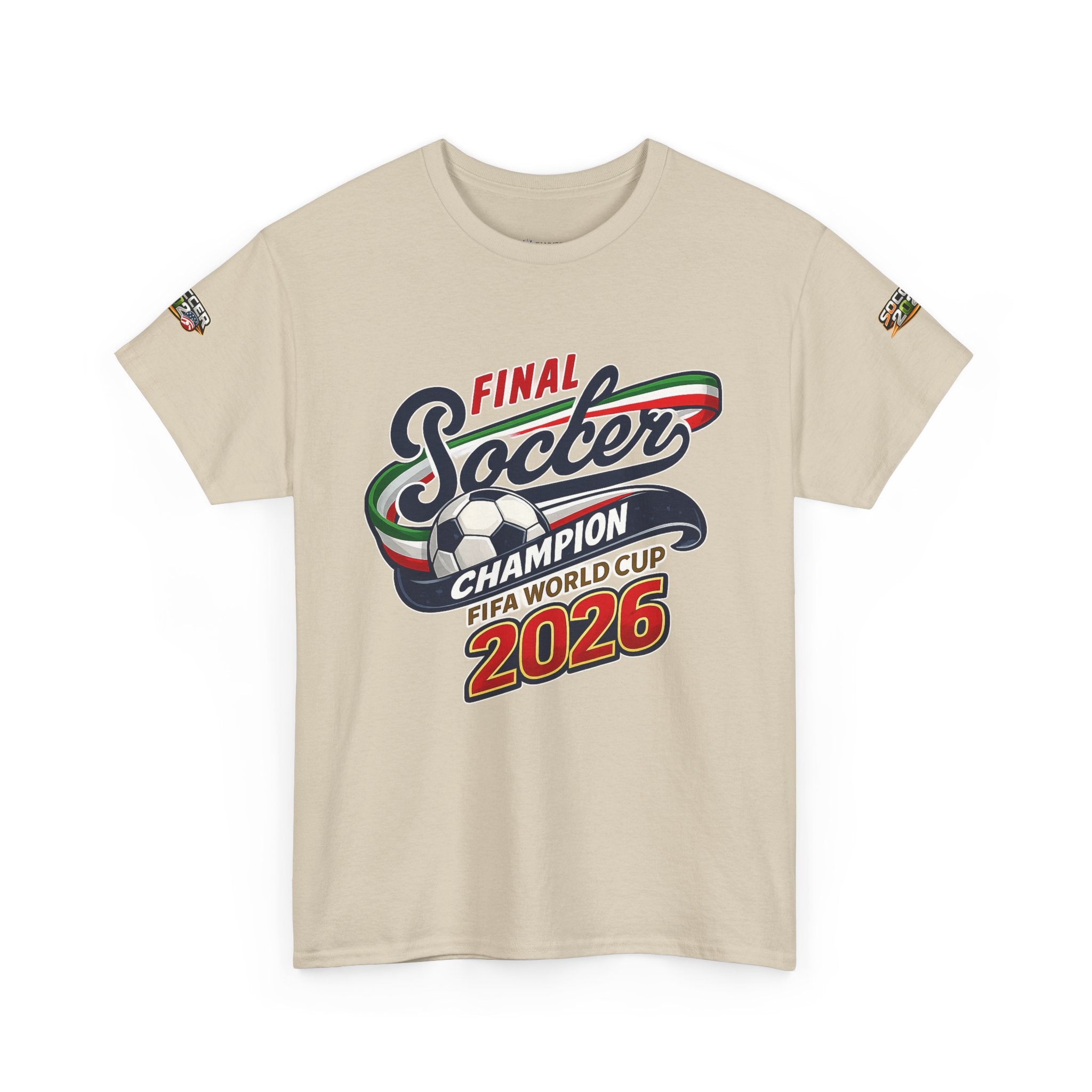 2026 Soccer  Champion Tee - Final Soccer Graphic Shirt