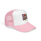 soccer cup 2026 Foam Trucker Hat — USA Soccer Patch Design