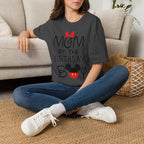 Mom of the Birthday Boy T-Shirt — Cute Minnie/Mickey Theme Disney Birthday Tee