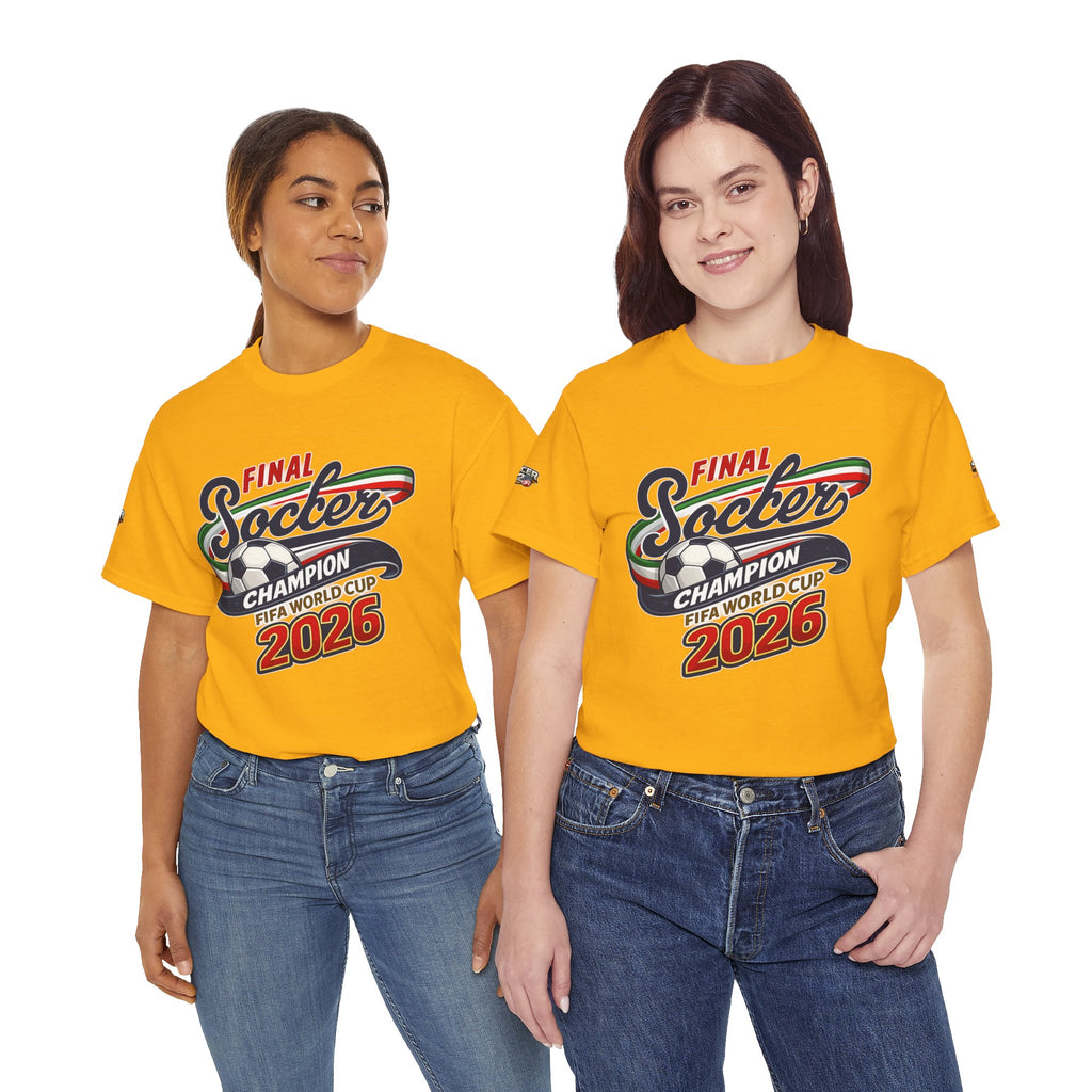 2026 Soccer  Champion Tee - Final Soccer Graphic Shirt
