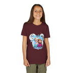 Girls' Frozen Princesses Youth Tee – Elsa & Anna Winter Friends Shirt