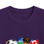 Kids Soccer  2026 Tee cartoon character