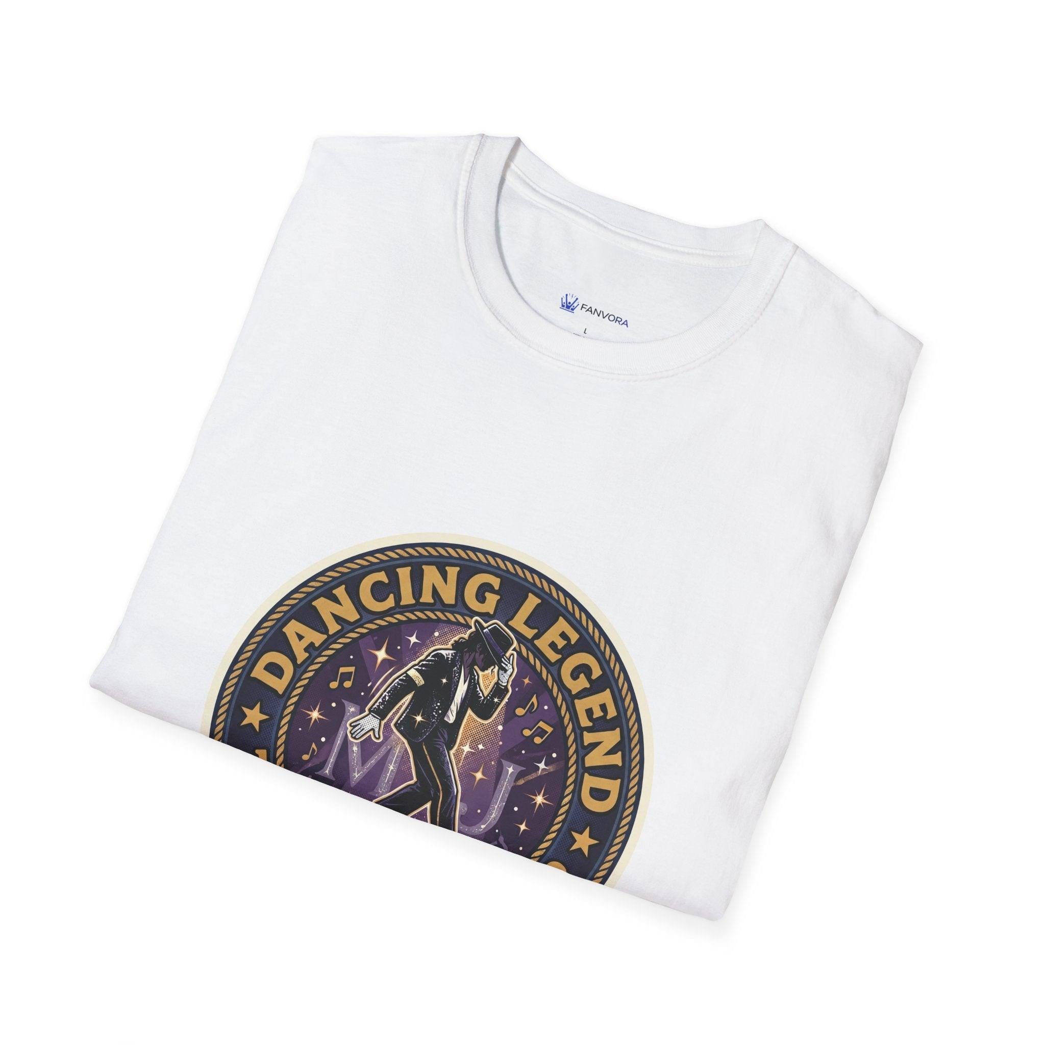 Dancing Legend T-Shirt — "The King of Pop" Retro Michael Tribute.