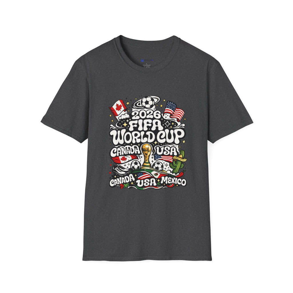 soccer T-Shirt — Canada USA Mexico Fans Shirt