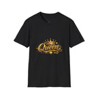 Queen Graphic T-Shirt — Gold Crown Design