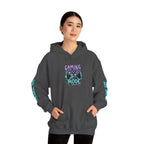 Gaming Mode Hoodie — "Gaming Mode" Graphic Pullover with Sleeve "Game On" Text
