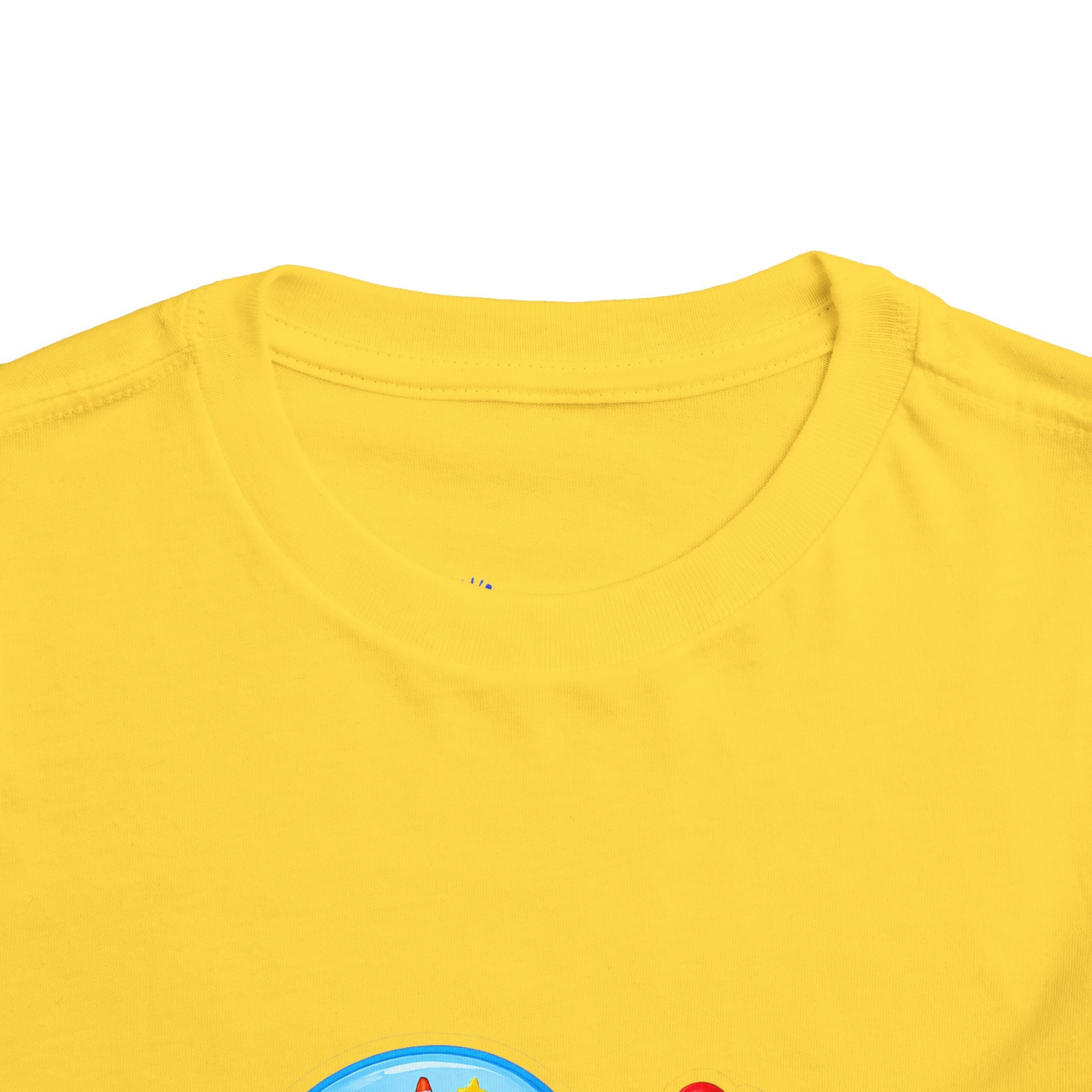 2nd Birthday Toddler Tee — Happy Birthday Number 2 with Cars & Balloons