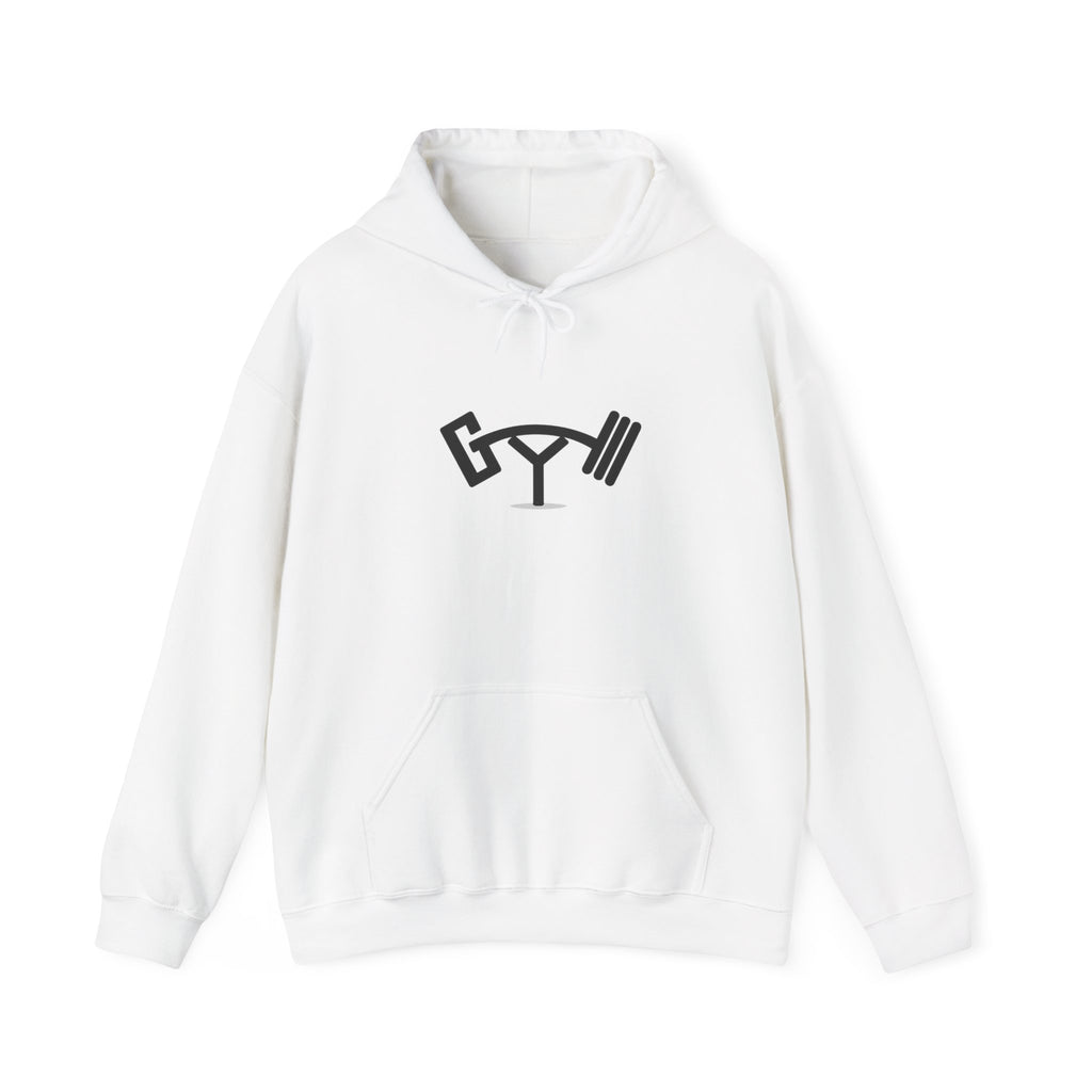 Barbell Martini Hoodie — Gym & Cocktail Fitness Pullover