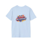 Portrait T-Shirt — Color Splash Football Player Graphic ("England legend")