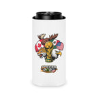 Mascot Can Cooler – Flags & Trophy Beer Koozie