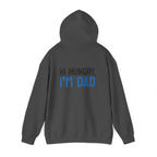 Dad Hoodie — “Hi Hungry, I’m Dad” Funny Father’s Day Pullover.