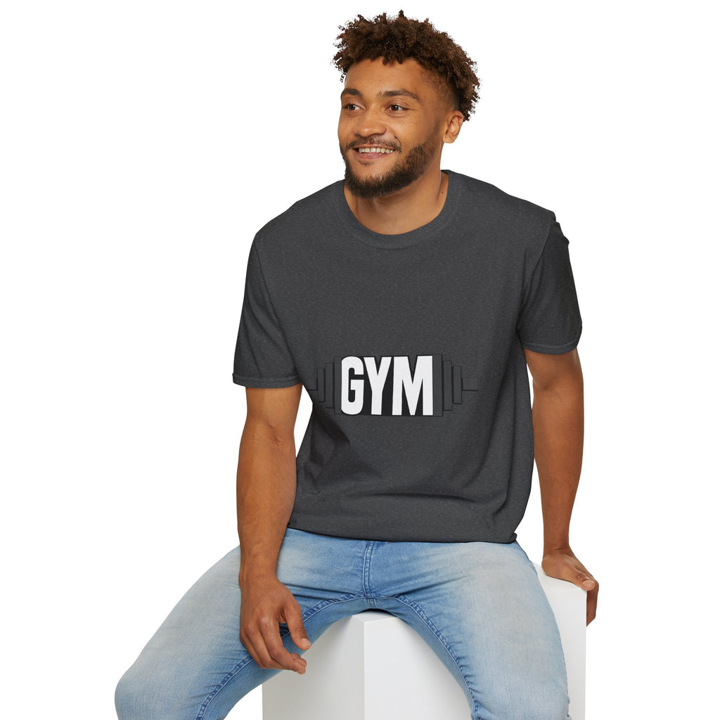 Gym Barbell T‑Shirt — Fitness Workout Tee