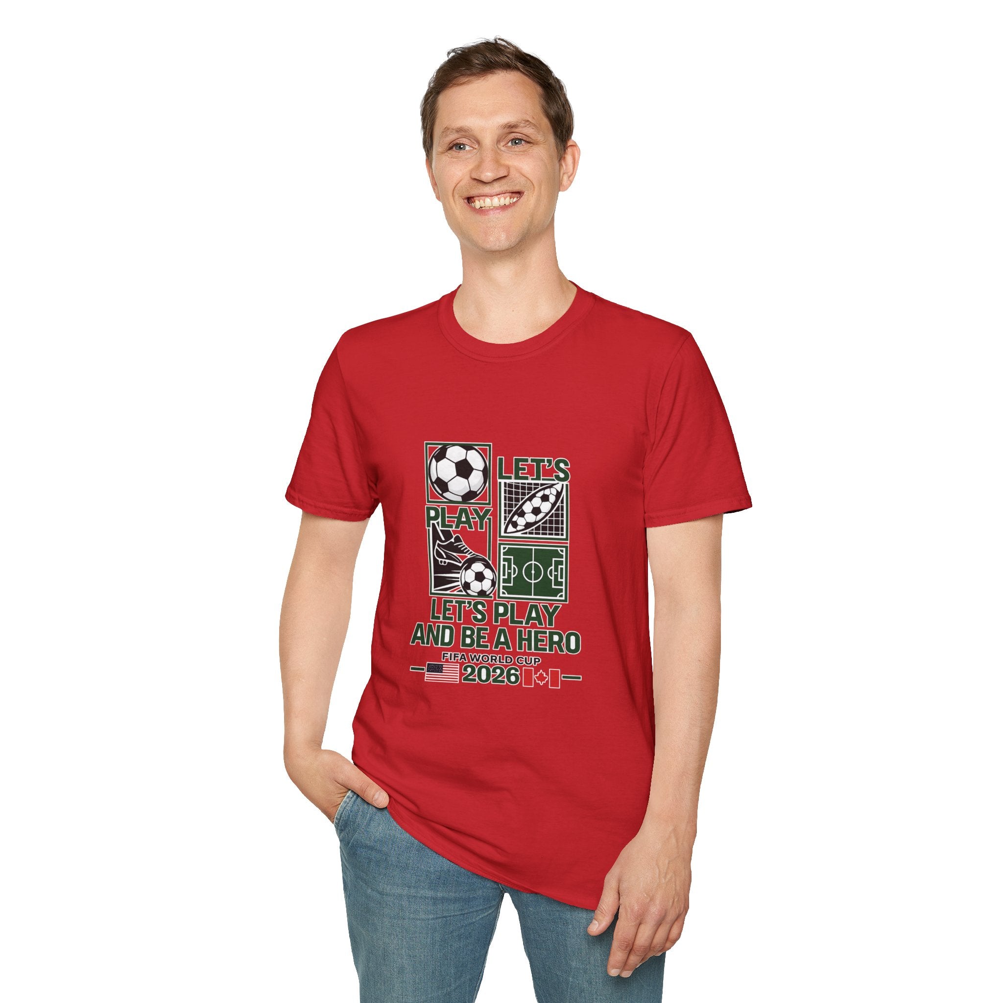 Soccer "Let's Play" T-Shirt — Fan Tee