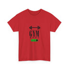 Gym Mode On T-Shirt — Workout Tee with Barbell Graphic
