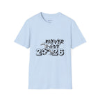 Never Give Up 2026 T-Shirt — Motivational Sports Quote Tee