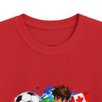 Kids Soccer  2026 Tee cartoon character