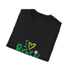 Brazil Soccer T-Shirt — I  Brazil Football Fan Tee