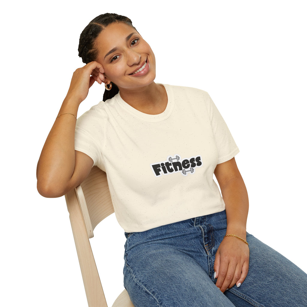 Fitness Graphic T-Shirt — Dumbbell Workout Tee for Gym Lovers