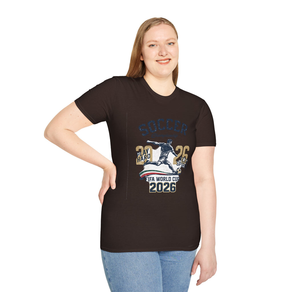 Soccer Championship 2026 T-Shirt —  Play Hard Soccer Tee