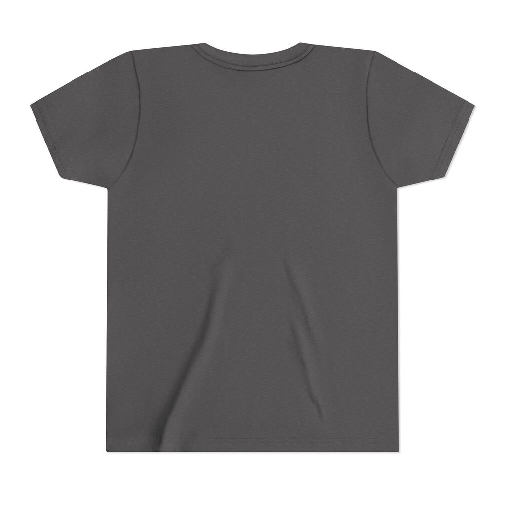 Youth Soccer Tee – Cute Cartoon Player "Ready to Score" Kids Jersey