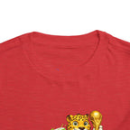 Soccer cup 2026 Toddler Soccer Tee — Cute Tiger Mascot Trophy Design