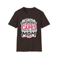 Premium Quality - Mom Superhero T-Shirt - "Not All Superheroes Wear Capes" Graphic Tee.