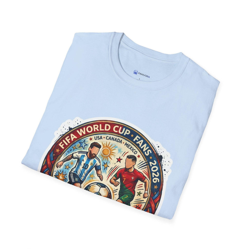 Unisex - Legends Unite Fans’ Choice World Cup T-Shirt — “Survival Pack: Chips & Hope”.