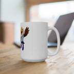 Soccer Mascot Ceramic Mug — Cute Animal Team Coffee Cup (11oz & 15oz)