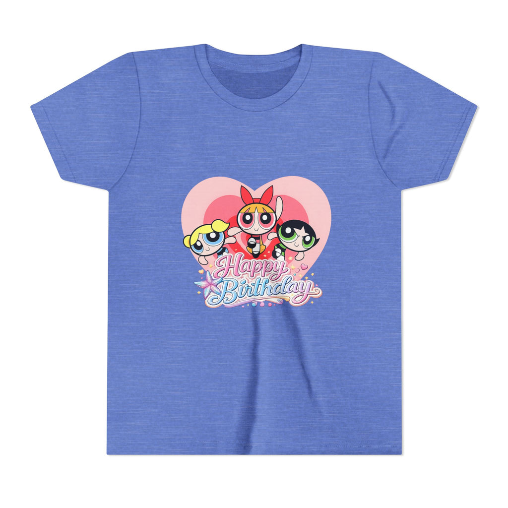 Powerpuff Girls "Happy Birthday" Youth Tee
