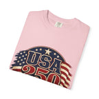 USA 250 T-Shirt — Patriotic "Serving Liberty Since 1776" Anniversary Tee