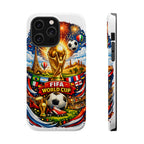Soccer Magnetic Impact-Resistant Phone Case — FIFA Trophy Design