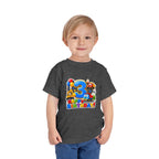 Toddler Birthday Tee — "3" Race Car Happy Birthday Shirt