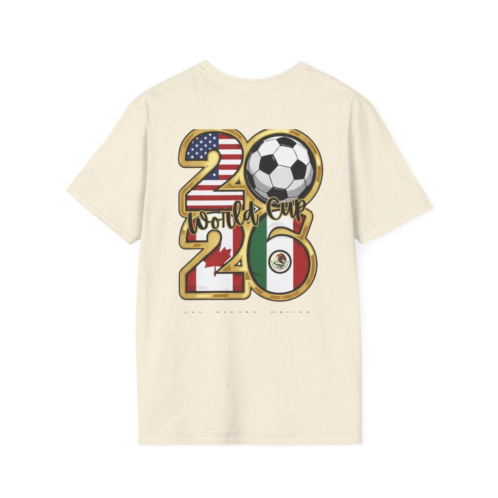 World Cup 2026 T-Shirt – USA, Canada & Mexico Soccer.