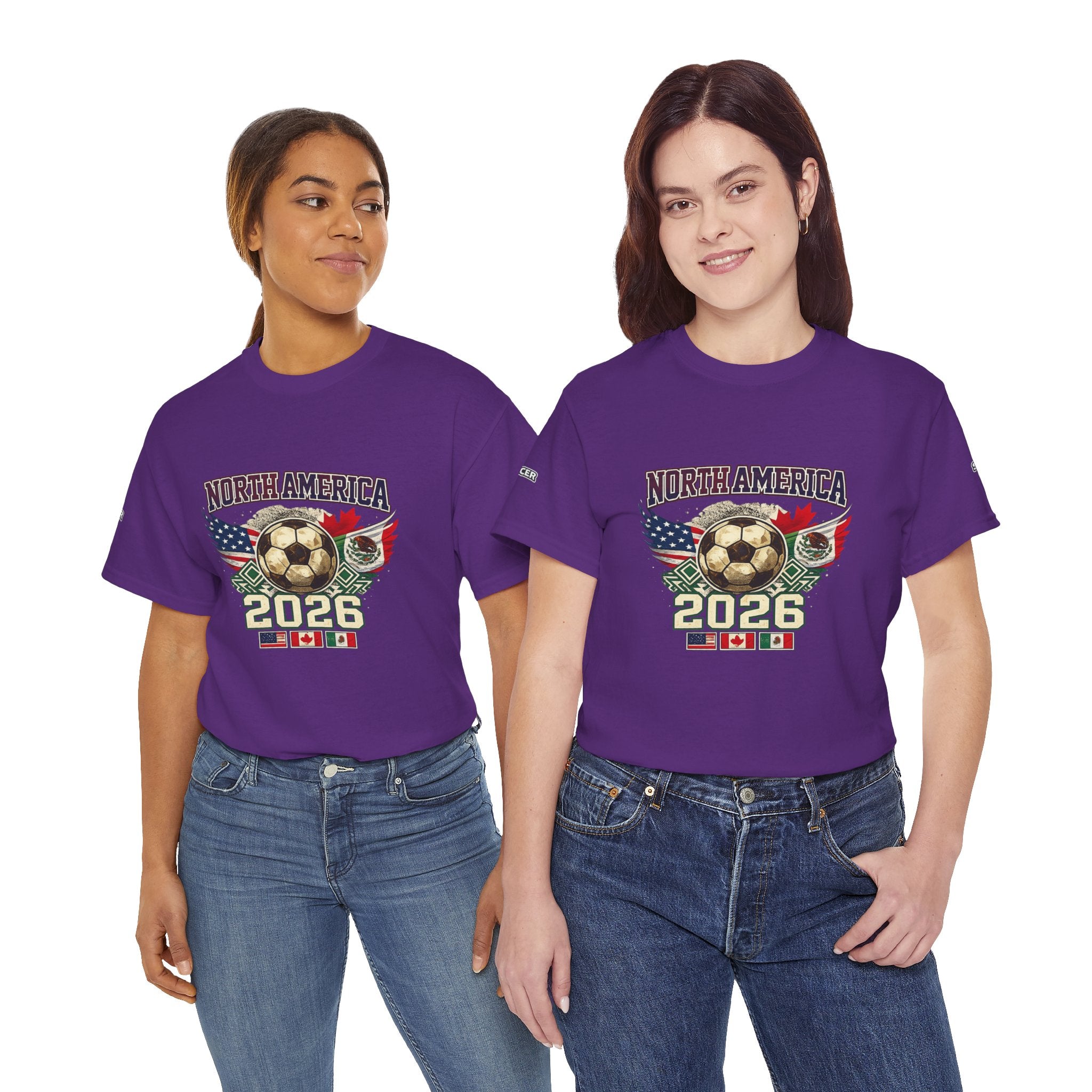 North America 2026 Soccer T-Shirt — USA Canada Mexico
