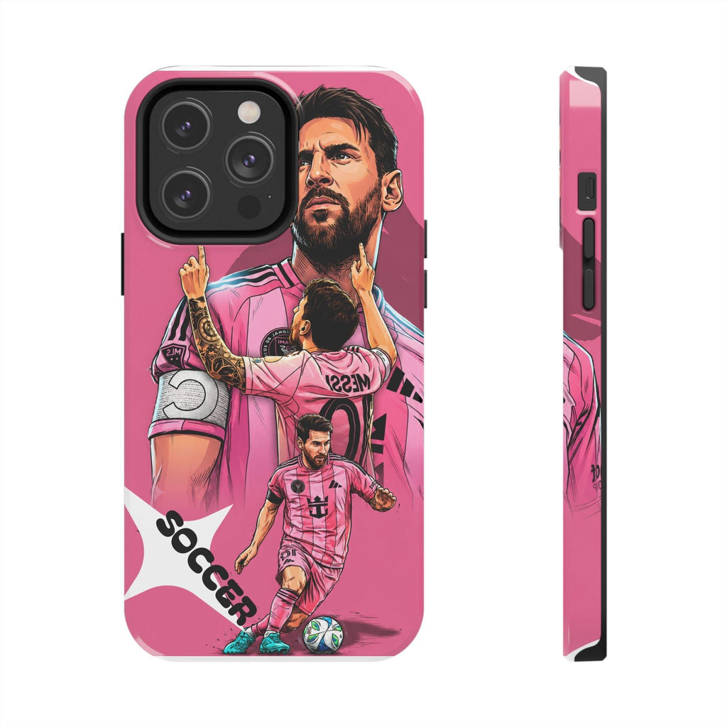 Soccer Star Tough Phone Case pink —  Argentina legend.
