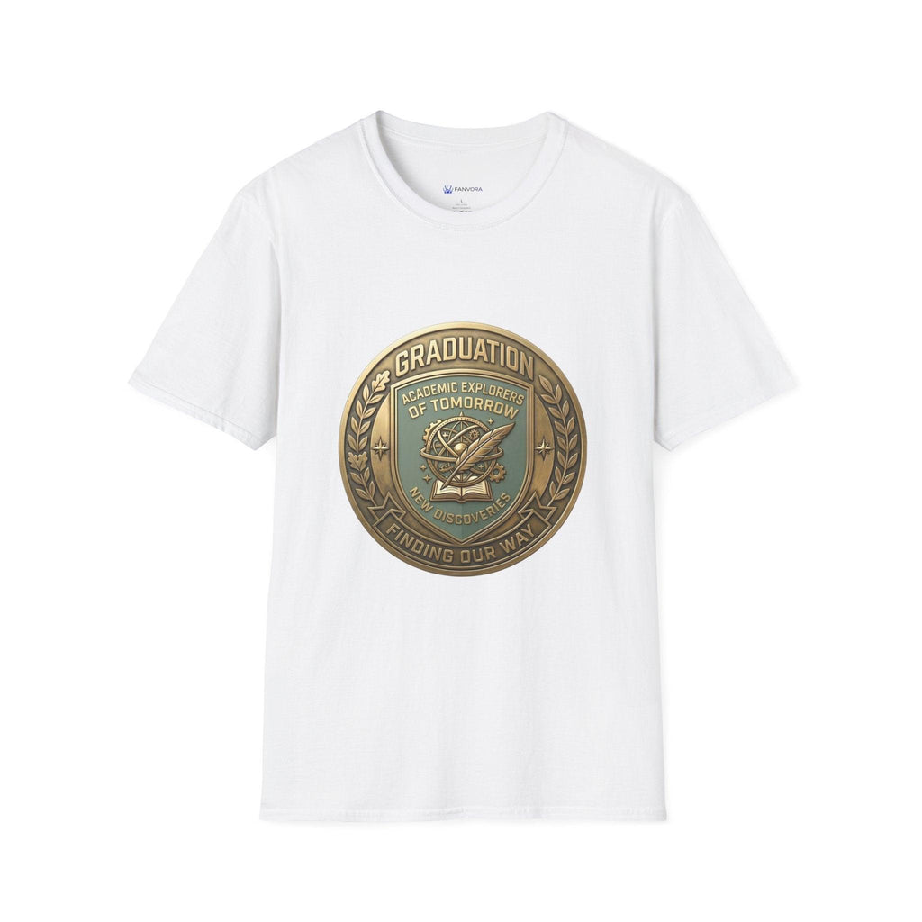 Graduation Day T-Shirt — "Proud DAD" Back Graphic.