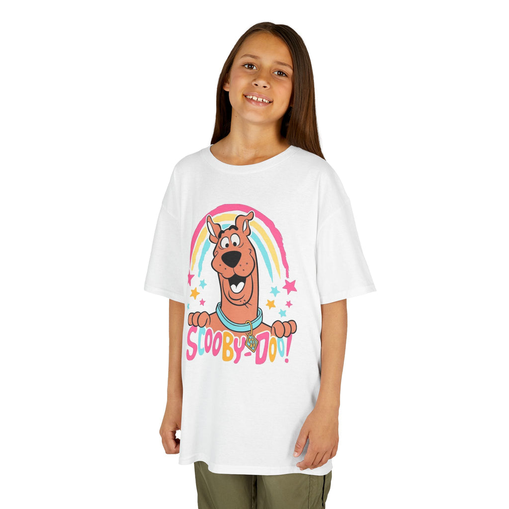 Scooby-Doo Kids T‑Shirt — Colorful Rainbow Cartoon Tee for Kids