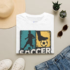 Soccer 2026 Retro colorful Graphic T-Shirt design.