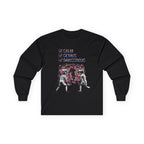 Long Sleeve Football Shirt – World Cup 2026 Fan Tee "Calm Dangerous Genius".