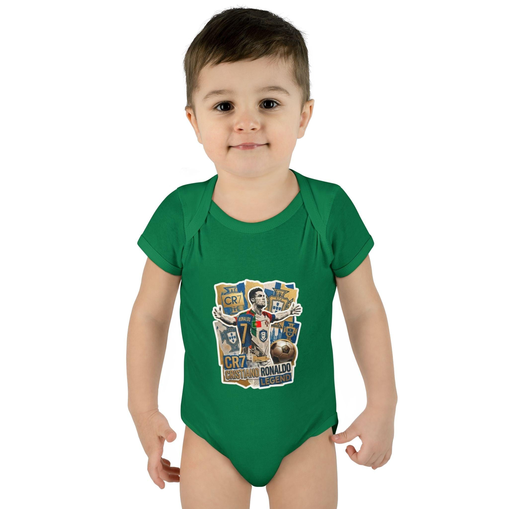 CR7 Fan Inspired Baby Bodysuit — World Cup 2026 Infant One-Piece
