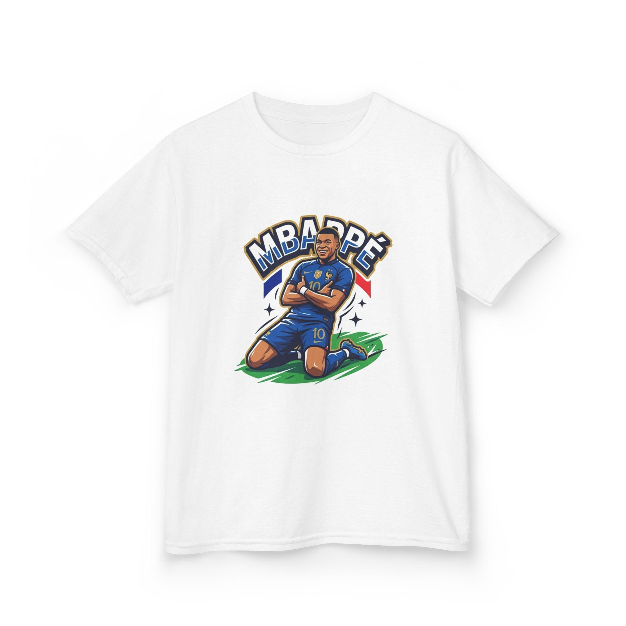 Kinder Fußball WM T-Shirt — „World Cup 2026 Energie“ Mbappé Fan Must-Wear