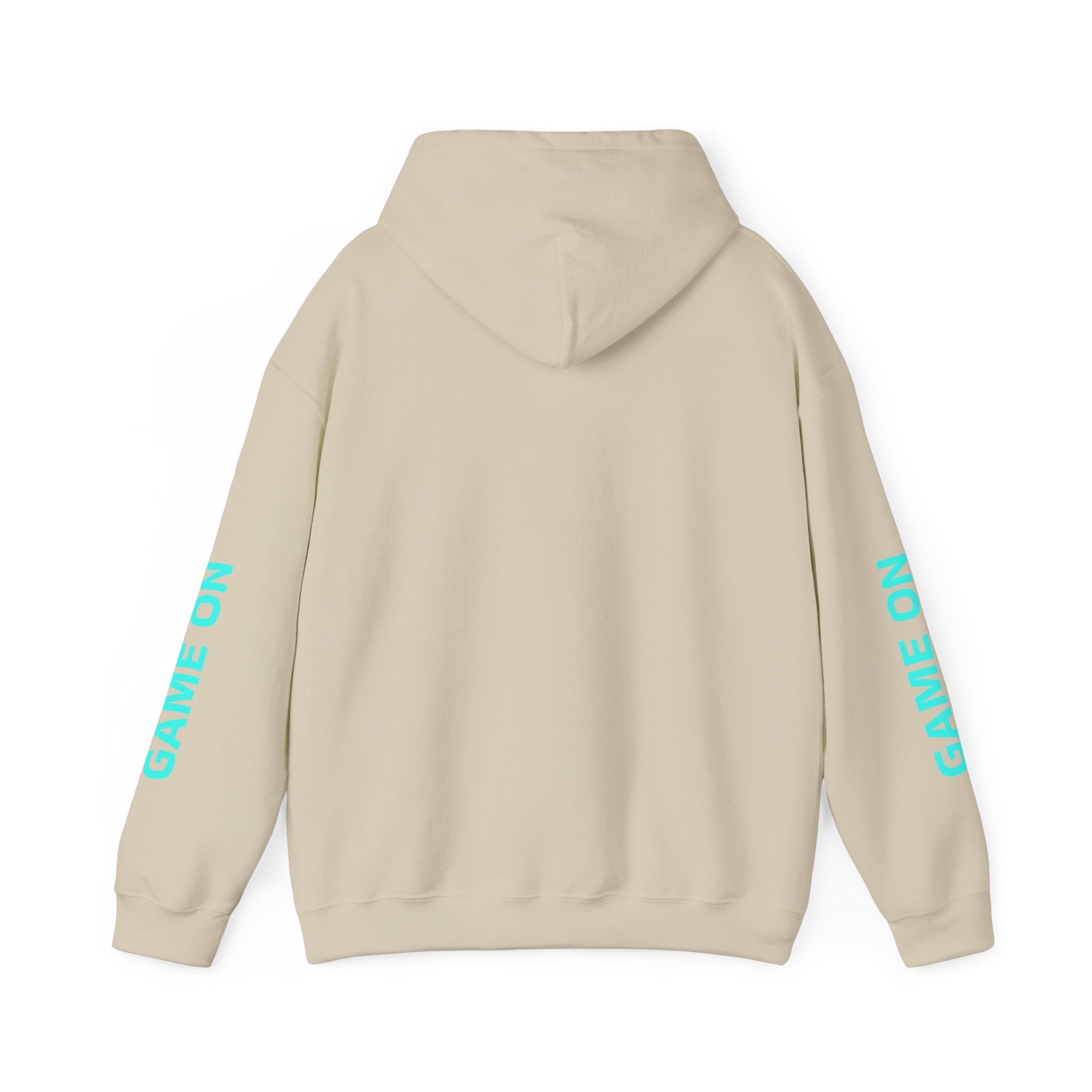 Gaming Mode Hoodie — "Gaming Mode" Graphic Pullover with Sleeve "Game On" Text