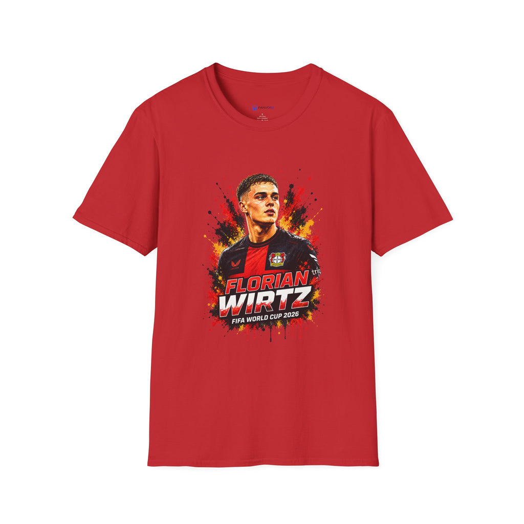 Germany Legend Soccer T-Shirt — Portrait Graphic Football Fan Tee