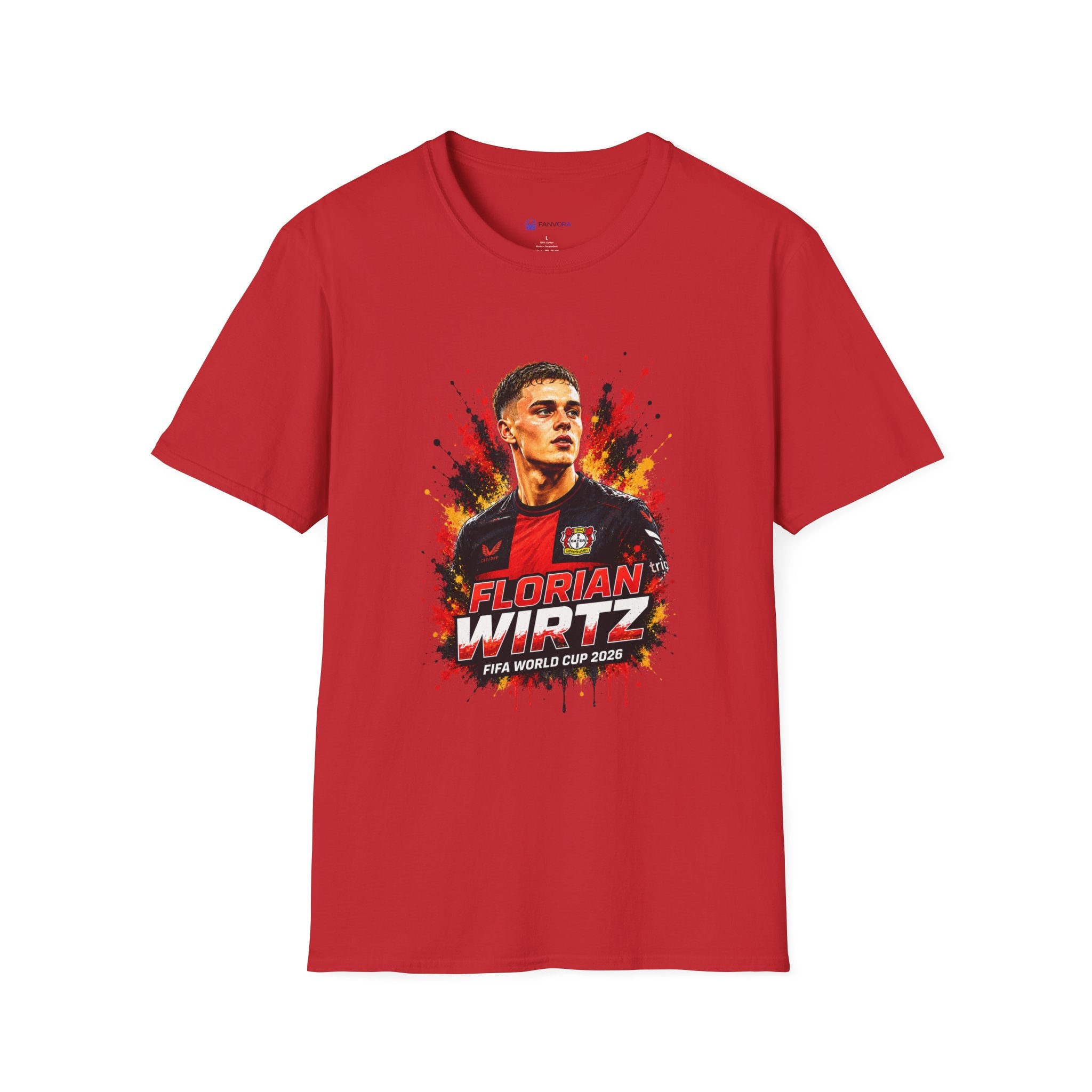 Germany Legend Soccer T-Shirt — Portrait Graphic Football Fan Tee