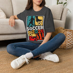 Soccer 2026 Retro colorful Graphic T-Shirt design.
