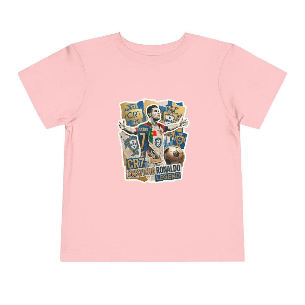 CR7 Fan Inspired Toddler Soccer T‑Shirt — Kids Football Fan Tee.