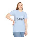 Mom "Love You" Graphic T‑Shirt — Mother's Day Floral Heart Tee